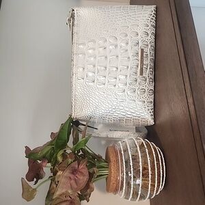 Brahmin Ivory Dream Melbourne Lorelei Genuine Leather